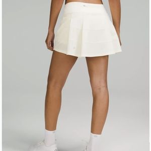 White Lululemon running skirt, size 4